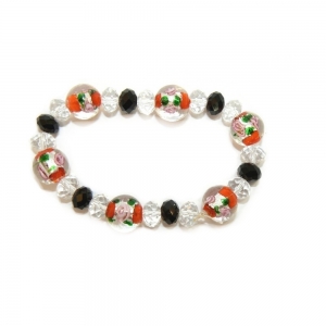 Trendy Glass Beaded Bracelet